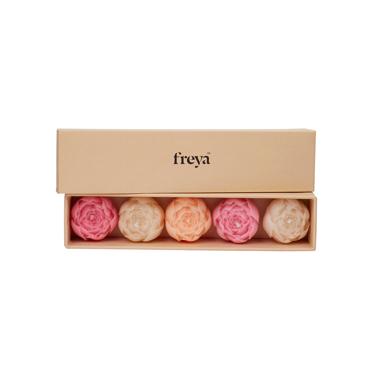 Flower Candle Gift Set (Set of 5)