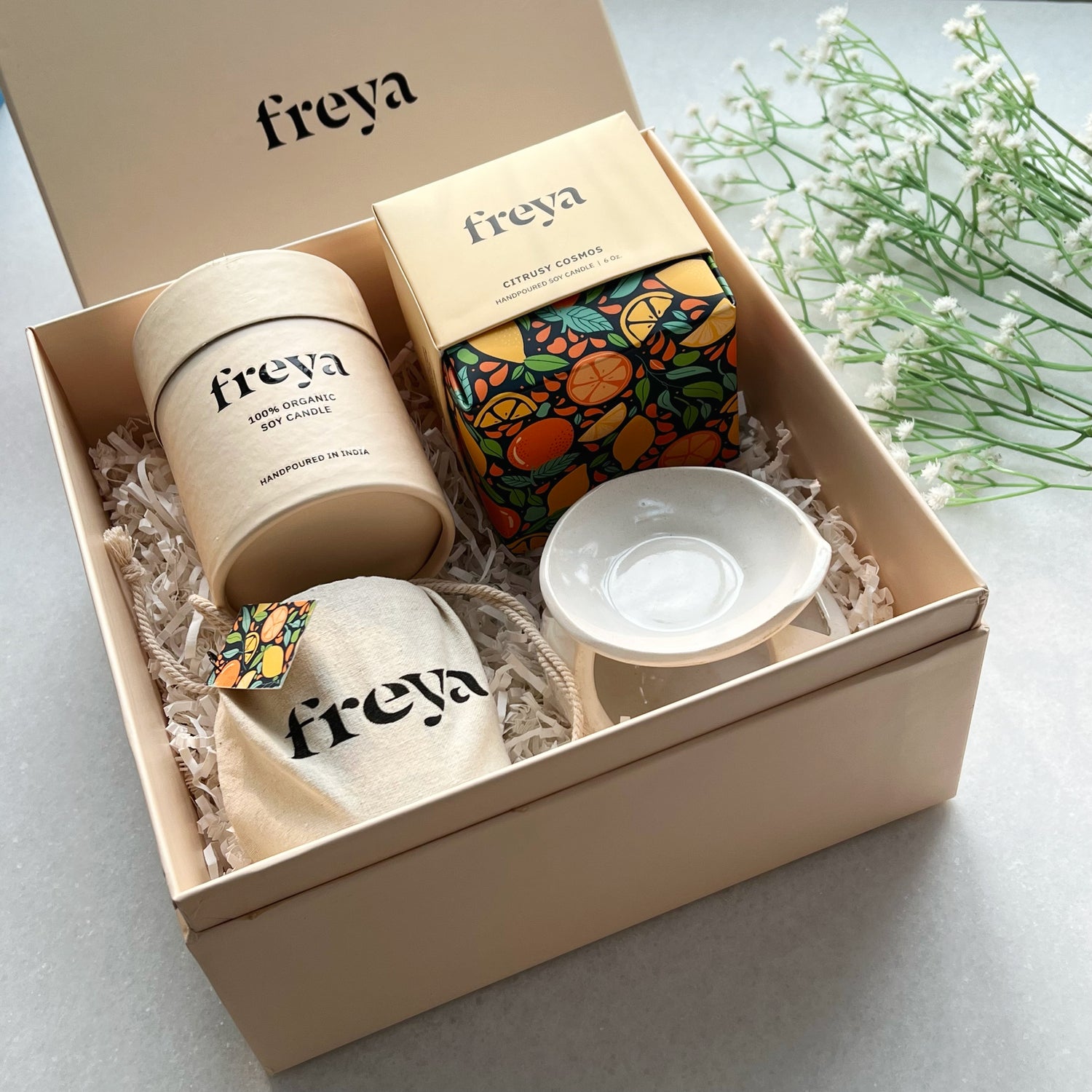 Soy Candles, Wax Melts, Wax Warmer Gift Set