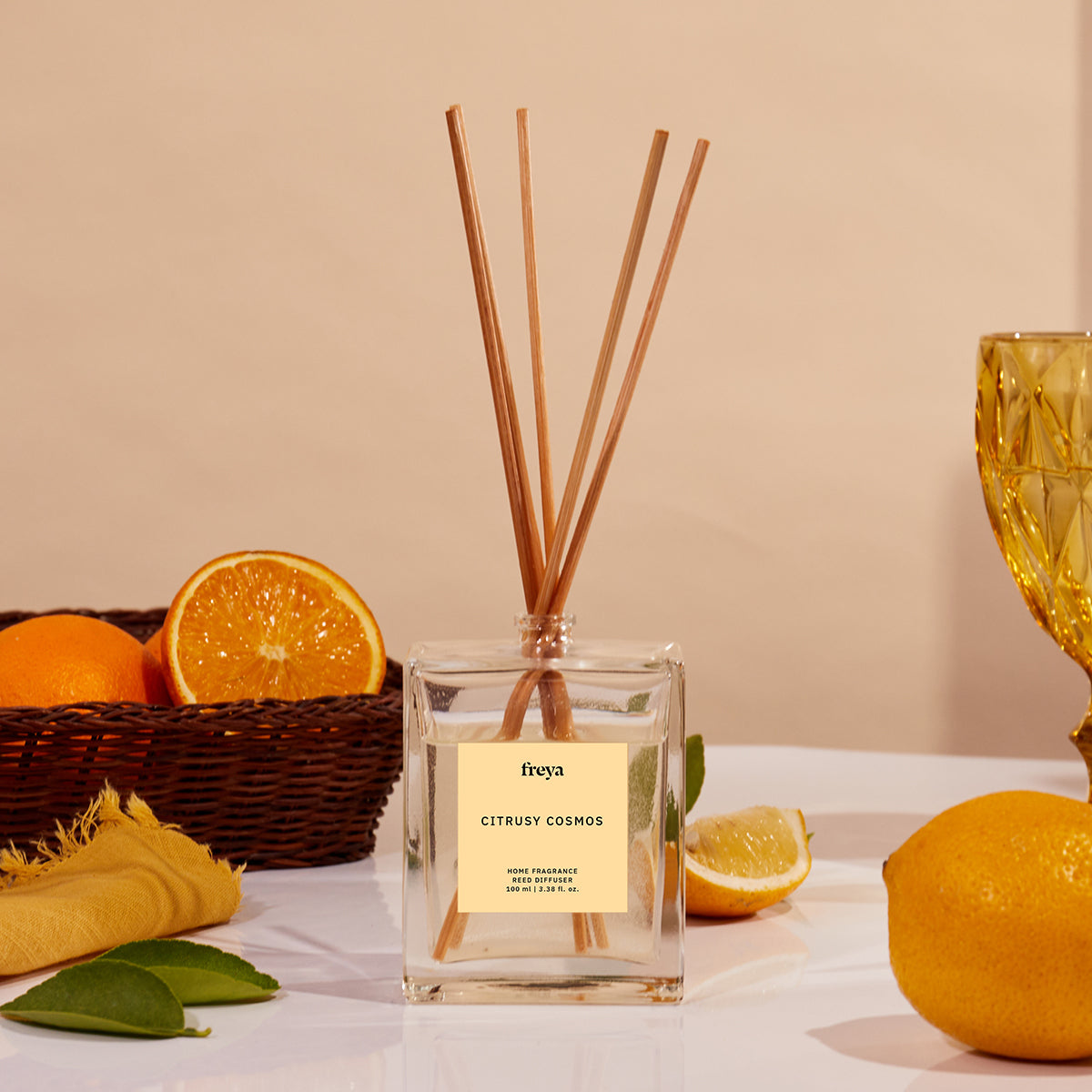 Citrusy Cosmos Reed Diffuser – Freya Home
