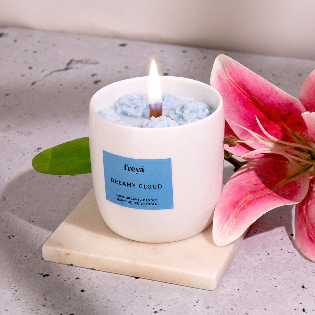 Dreamy Cloud Ceramic Candle