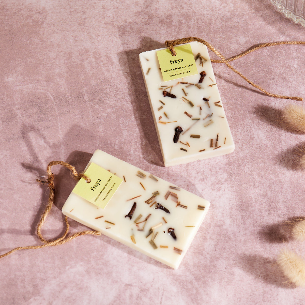 Lemongrass and Clove | Perfume Infused Wax Tablets (Set of 2)