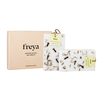 Lemongrass and Clove | Perfume Infused Wax Tablets (Set of 2)