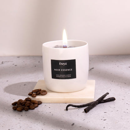 Noir Essence Ceramic Candle