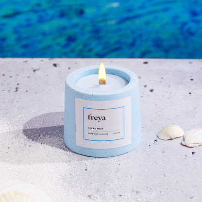 Mini Ocean Mist Concrete Candle