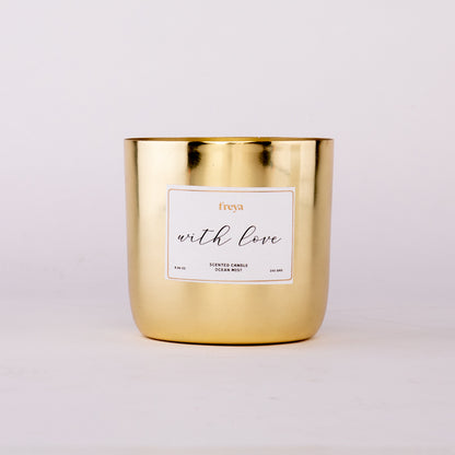 Ocean Mist Metal 3-Wick Candle